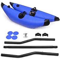 Lixada Estabilizador de Kayak Inflable de PVC con Dispositivo Flotante de Brazo Estabilizador Flotante de Pesca en Kayak